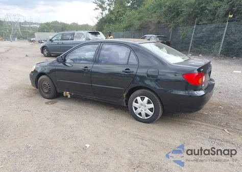 2004 Toyota Corolla Le z USA, uszkodzony, nr VIN JTDBR32E340052883